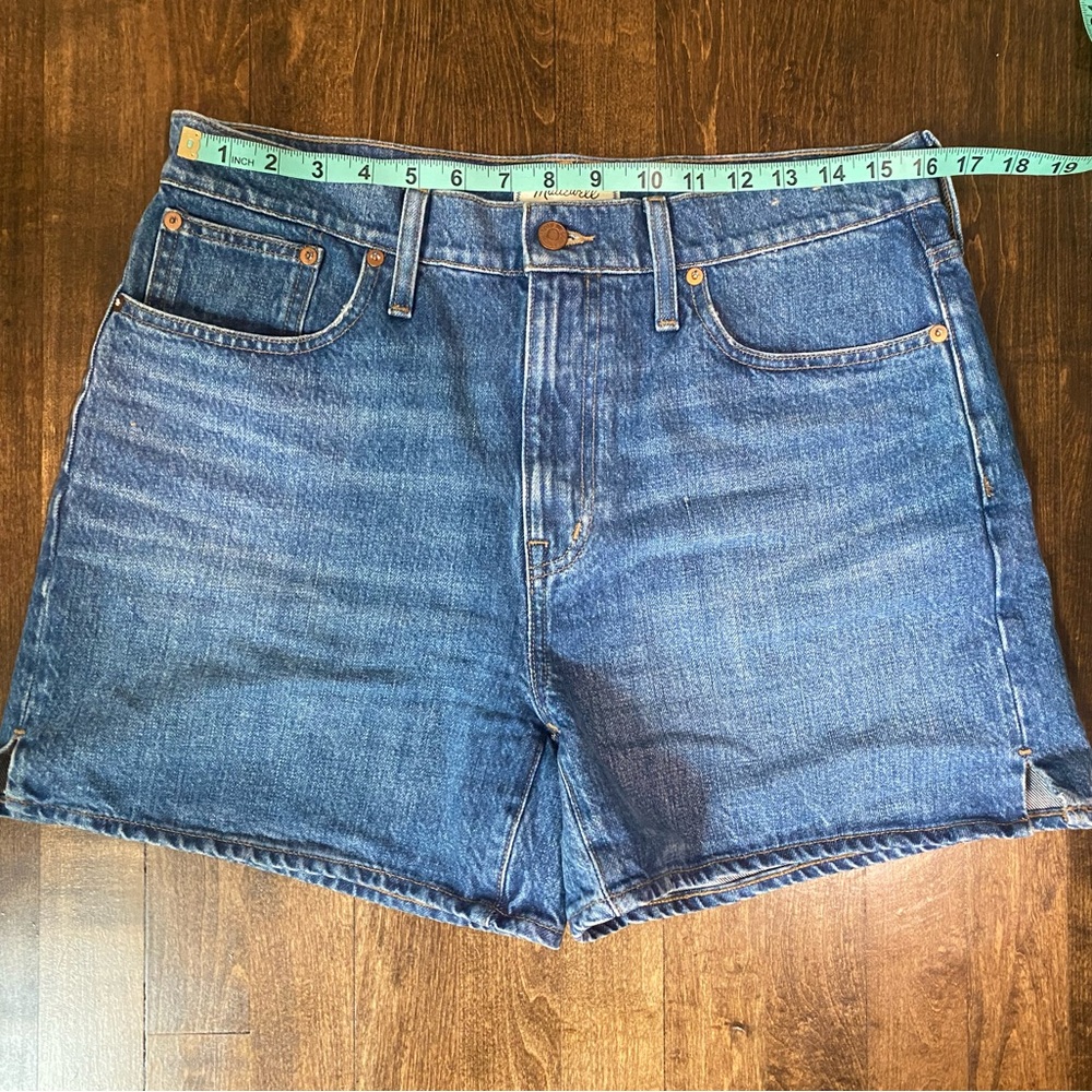 Madewell Women's Blue Jean Shorts